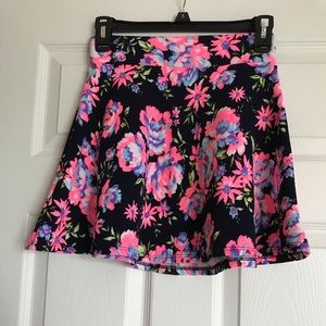 Floral Skater Skirt